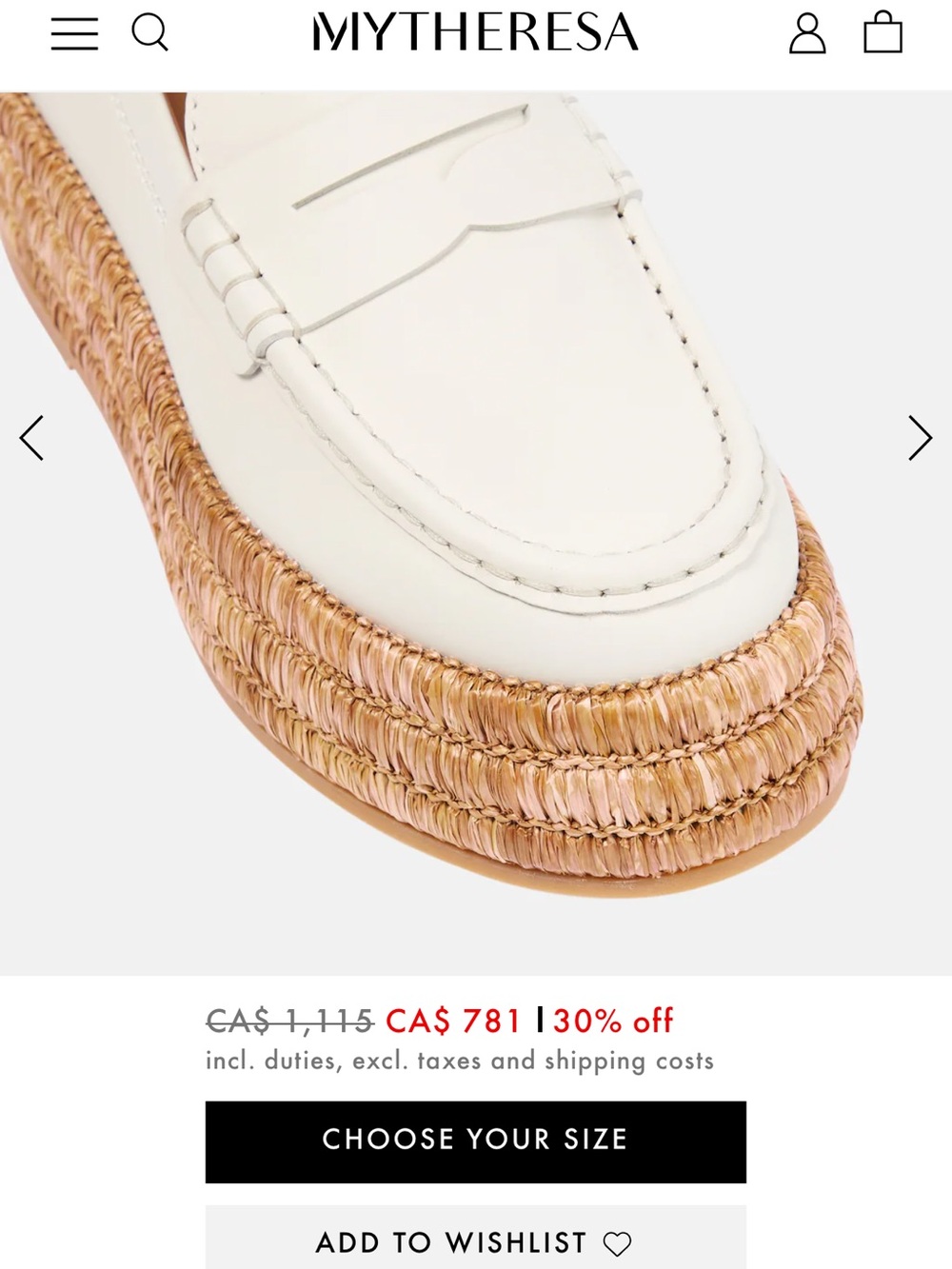 🍀🌼🍀 TOD’S Leather and raffia platform loafers size 7 US/ 37 European - Picture 16 of 16